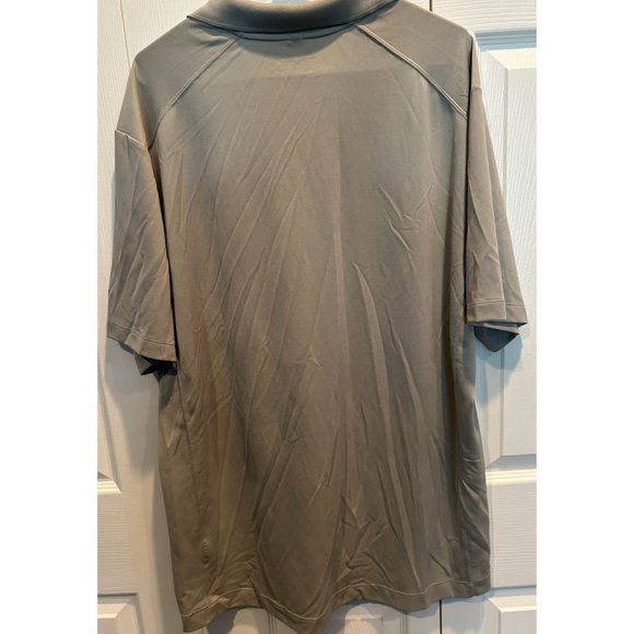 Nike Golf Tour Performance Men's Polo Shirt size XL Dri-Fit Polyester Gray Green - Picture 2 of 4